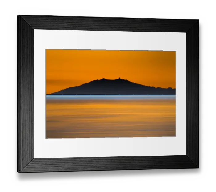 Framed Print : Snaefellsjokull Glacier at Sunset, Iceland Framed Print : Snaefellsjokull Glacier at Sunset, Iceland