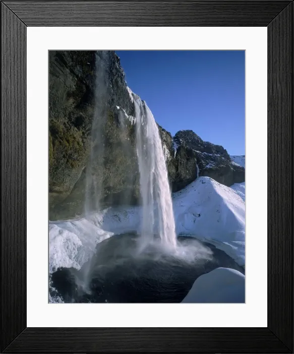 Framed Print : Seljalandsfoss Waterfall, Iceland Framed Print : Seljalandsfoss Waterfall, Iceland