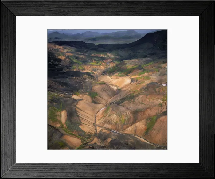 Framed Print : Landmannalaugar, Central Highlands, Iceland