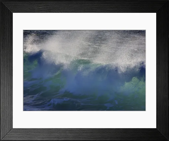 Framed Print : Iceland, Waves in sea Framed Print : Iceland, Waves in sea