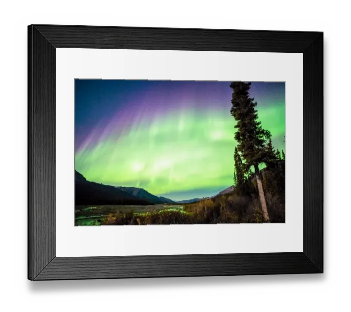 Framed Print : Aurora borealis Framed Print : Aurora borealis