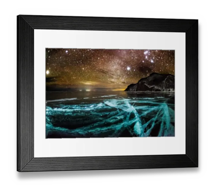 Framed Print : Baikal ice Framed Print : Baikal ice