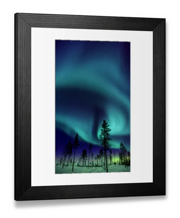 Framed Print : Swirling Aurora Framed Print : Swirling Aurora