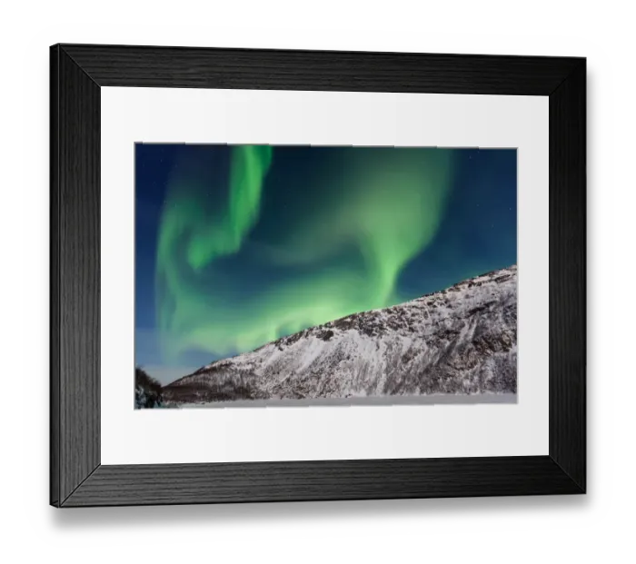 Framed Print : Dancing Aurora Framed Print : Dancing Aurora