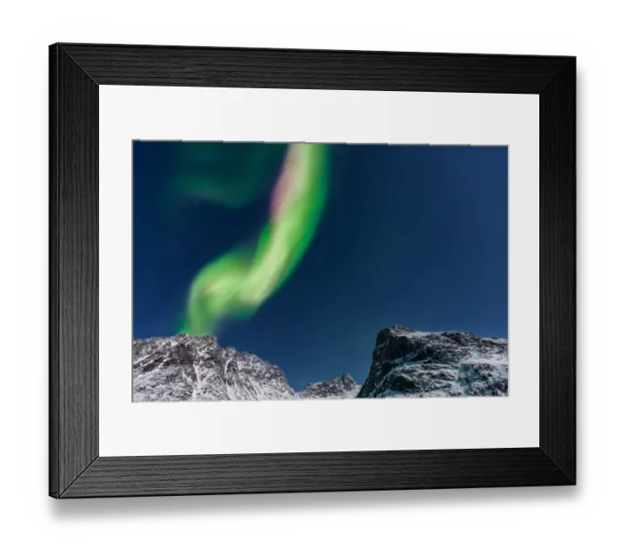 Framed Print : GrotfjA┼¥rd Midnight
