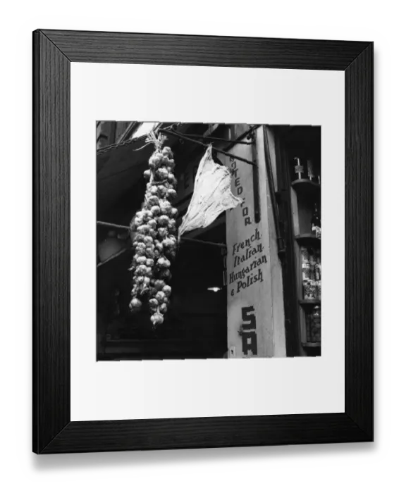 Framed Print : Onion Shop Framed Print : Onion Shop