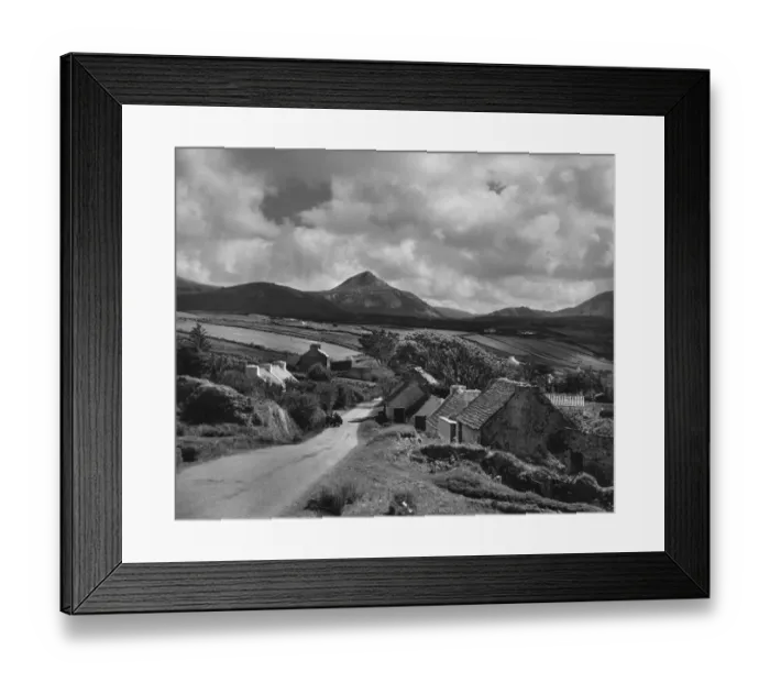 Framed Print : Donegal Village Framed Print : Donegal Village