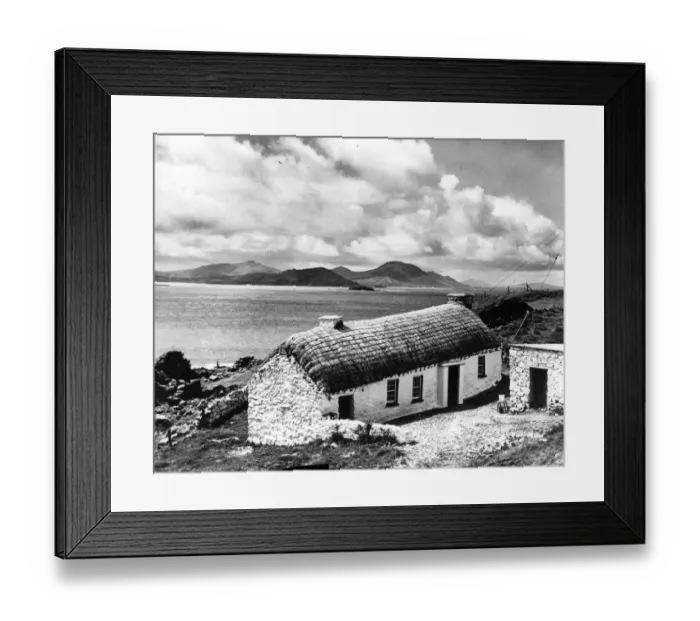 Framed Print : Cottage By The Sea Framed Print : Cottage By The Sea