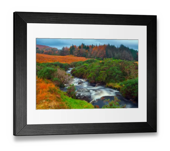 Framed Print : Landscape in County Donegal, Ireland