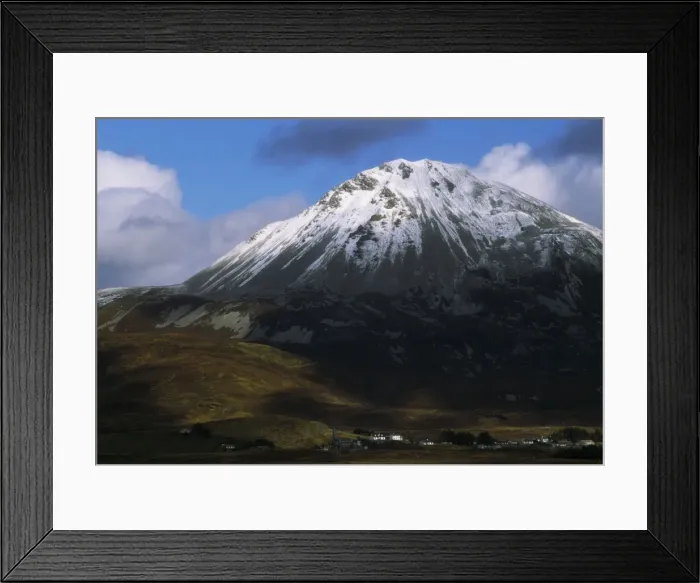 Framed Print : Errigal Mountain, County Donegal, Ireland Framed Print : Errigal Mountain, County Donegal, Ireland