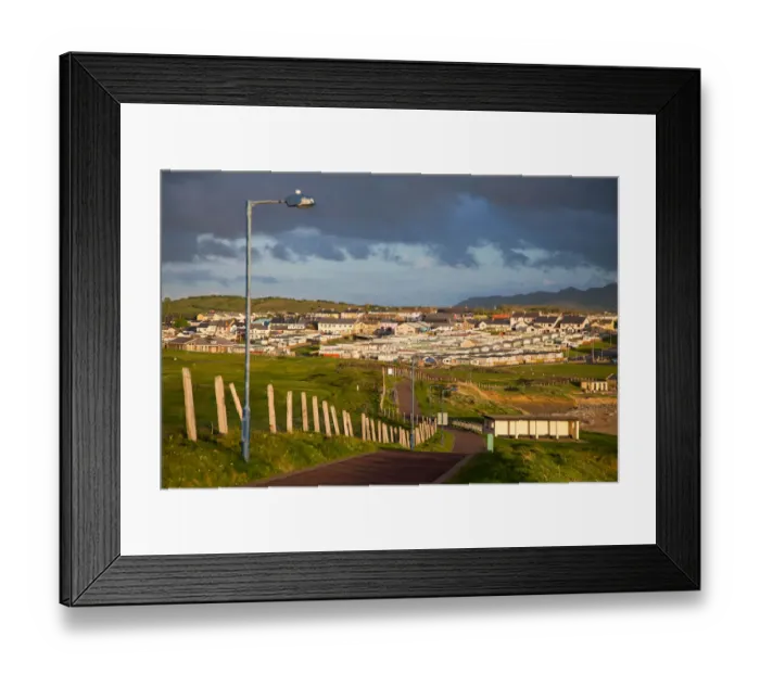 Framed Print : Bundoran Path, County Donegal Framed Print : Bundoran Path, County Donegal
