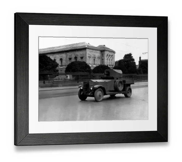 Framed Print : Armoured Car Framed Print : Armoured Car