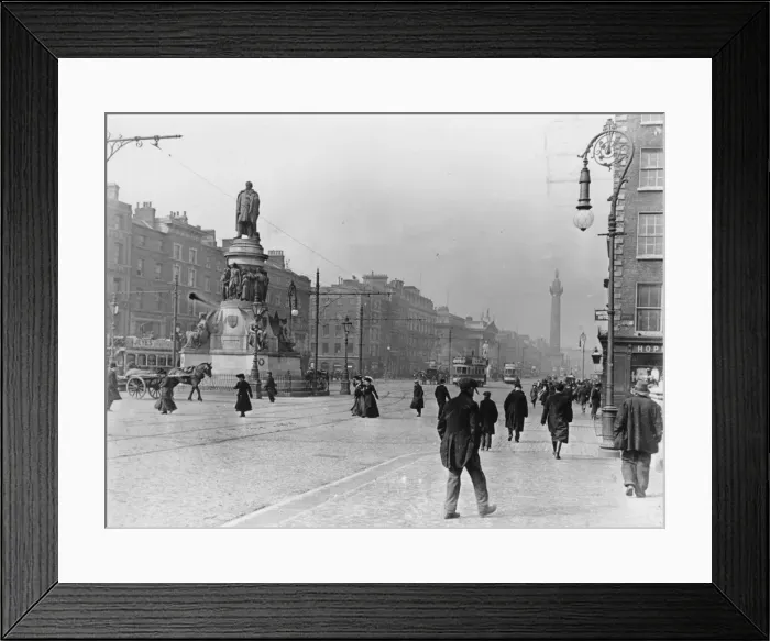 Framed Print : O Connell Statue Framed Print : O Connell Statue