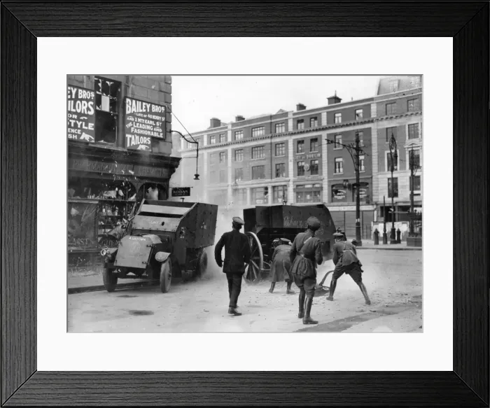 Framed Print : Dublin 1922 Framed Print : Dublin 1922