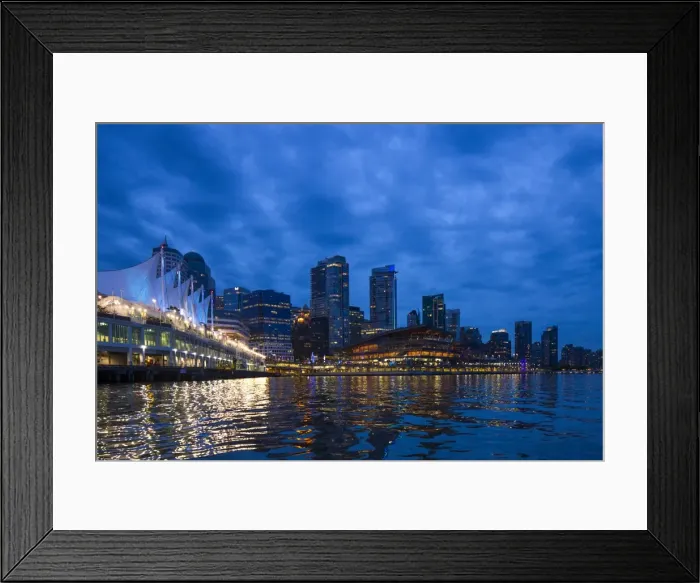Framed Print : Skyline, Vancouver, BC, Canada Framed Print : Skyline, Vancouver, BC, Canada