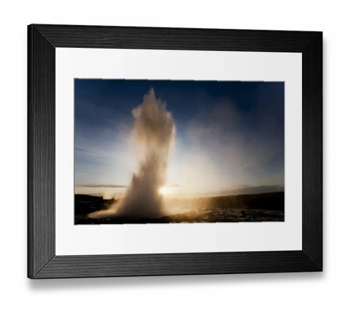 Framed Print : Strokkur Geyser, Geysir, Iceland Framed Print : Strokkur Geyser, Geysir, Iceland