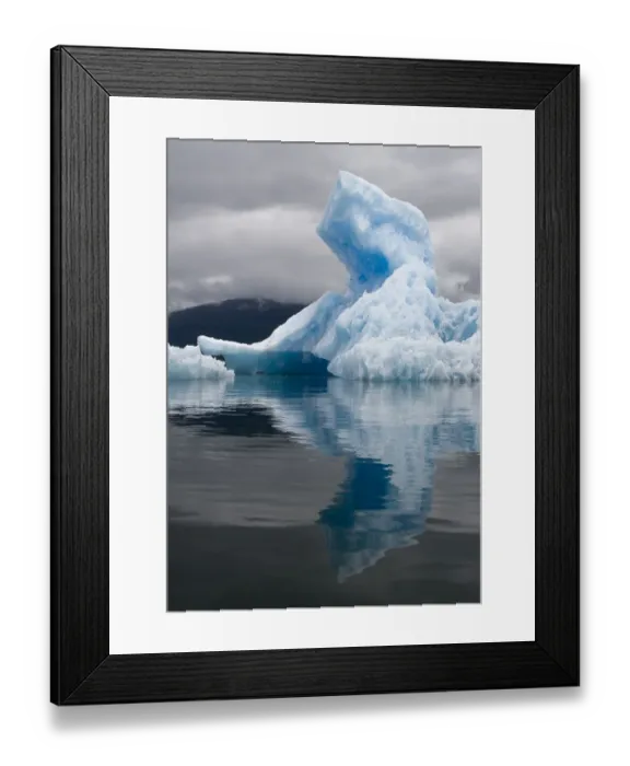 Framed Print : Icebergs, South Sawyer Glacier, Alaska Framed Print : Icebergs, South Sawyer Glacier, Alaska