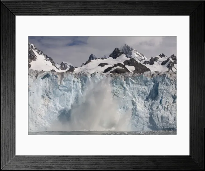 Framed Print : Antarctica, South Georgia Island, iceberg calved from Twitcher Glacier Framed Print : Antarctica, South Georgia Island, iceberg calved from Twitcher Glacier