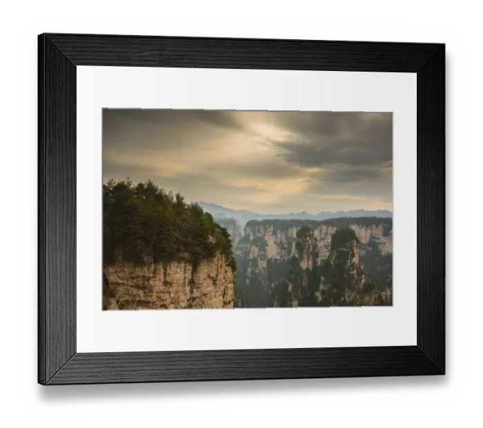 Framed Print : Zhangjiajie clouds Framed Print : Zhangjiajie clouds