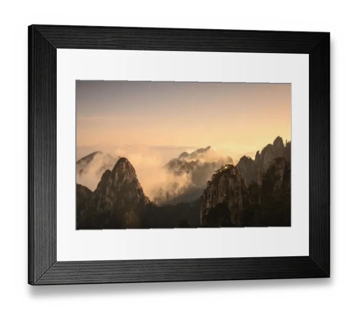 Framed Print : Huangshan morning Framed Print : Huangshan morning