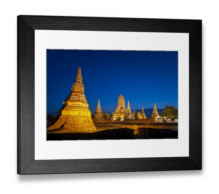 Framed Print : Wat Chaiwatthanaram Ayuthaya Framed Print : Wat Chaiwatthanaram Ayuthaya