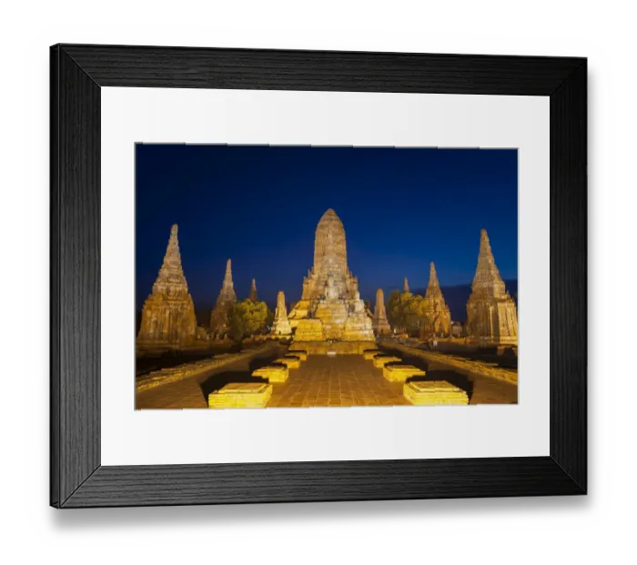 Framed Print : Wat Chaiwatthanaram Ayuthaya Framed Print : Wat Chaiwatthanaram Ayuthaya