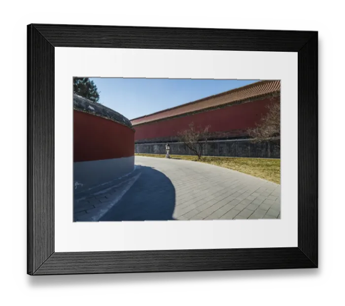 Framed Print : The Imperial Palace Road, forbidden city Framed Print : The Imperial Palace Road, forbidden city