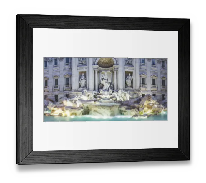 Framed Print : Details of the statues of the Trevi Fountain in Rome, Lazio, Italy Framed Print : Details of the statues of the Trevi Fountain in Rome, Lazio, Italy