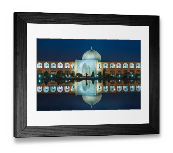 Framed Print : Sheikh Lotfollah Mosque at Naqsh-e-Jahan Square, Iran