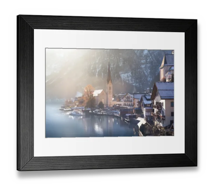 Framed Print : Hallstatt, Austria Framed Print : Hallstatt, Austria