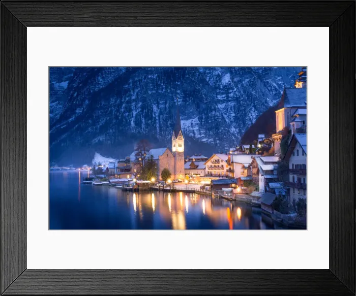 Framed Print : Hallstatt, Austria Framed Print : Hallstatt, Austria