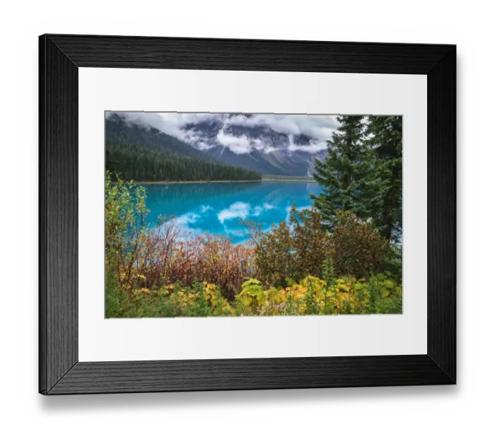 Framed Print : Emerald Lake, Yoho National Park, British Columbia, Canada Framed Print : Emerald Lake, Yoho National Park, British Columbia, Canada