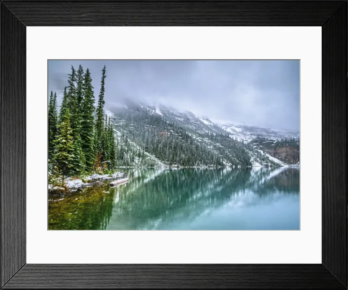 Framed Print : Lake O Hara After Snow, Yoho National Park, British Columbia, Canada Framed Print : Lake O Hara After Snow, Yoho National Park, British Columbia, Canada