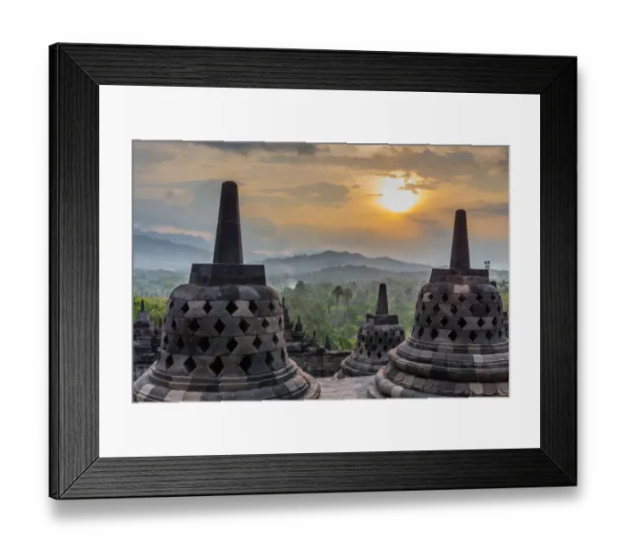 Framed Print : Borobodur temple Framed Print : Borobodur temple