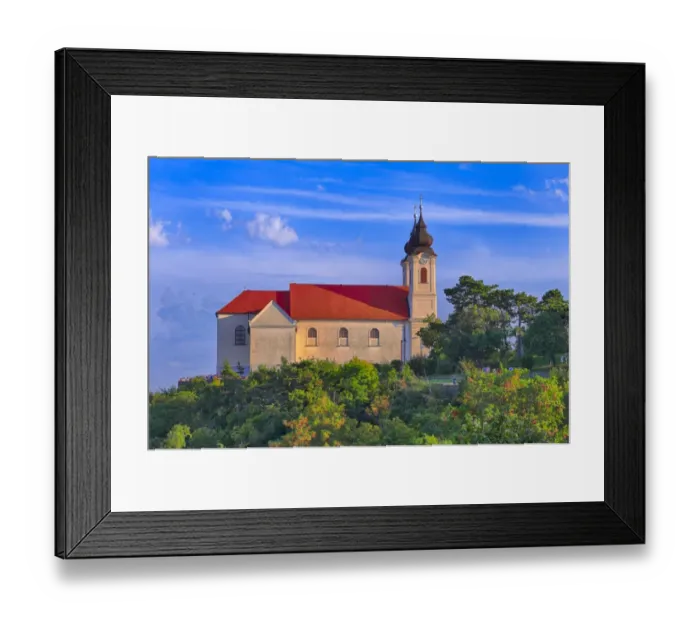 Framed Print : Tihany Peninsula in Hungary Framed Print : Tihany Peninsula in Hungary