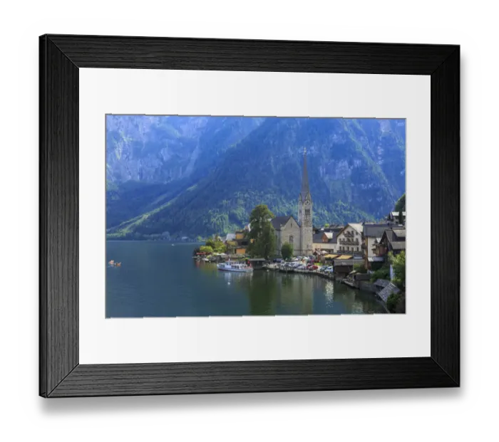 Framed Print : Hallstatt views