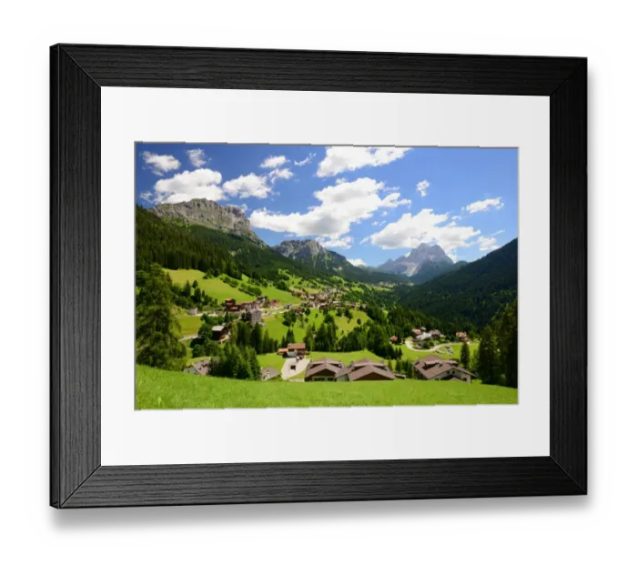 Framed Print : Selva di Cadore, Dolomites Framed Print : Selva di Cadore, Dolomites