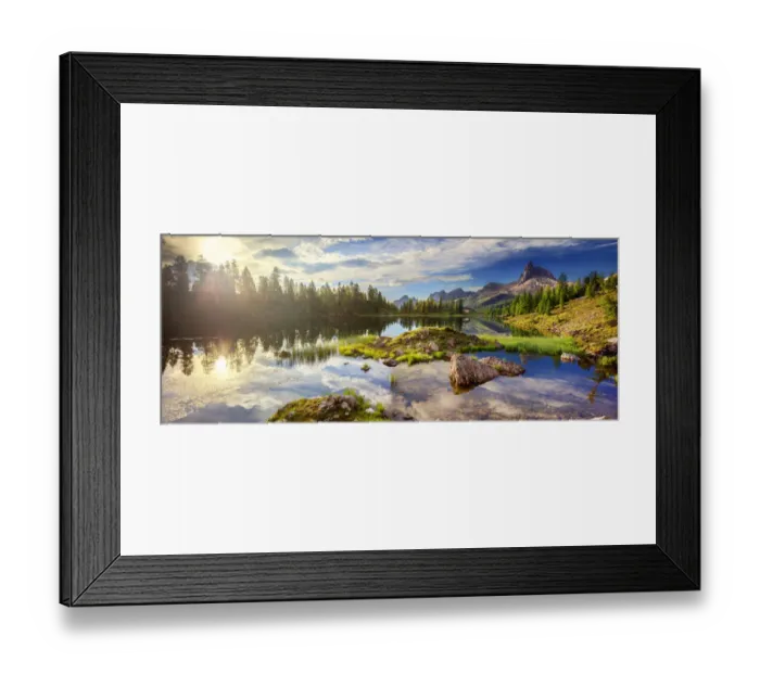 Framed Print : Federa lake Framed Print : Federa lake