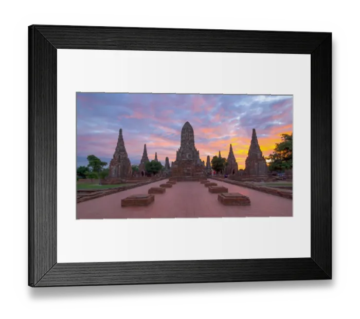 Framed Print : wat Chaiwatthanaram Framed Print : wat Chaiwatthanaram