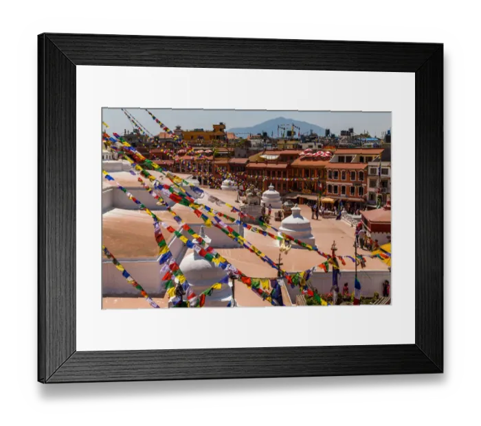 Framed Print : Boudhanath Buddhist stupa, Kathmandu, Nepal Framed Print : Boudhanath Buddhist stupa, Kathmandu, Nepal