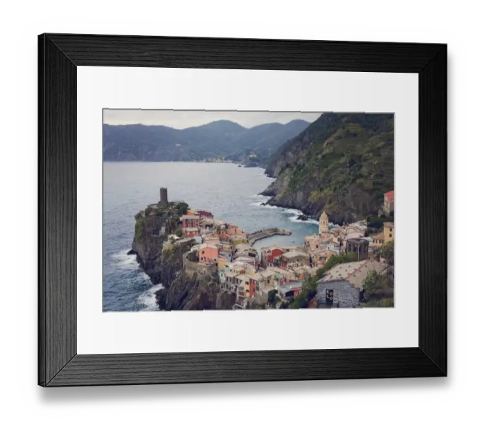 Framed Print : Vernazza, Cinque Terre, Liguria, Italy Framed Print : Vernazza, Cinque Terre, Liguria, Italy