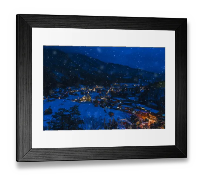 Framed Print : Shirakawago Village Framed Print : Shirakawago Village