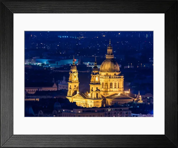 Framed Print : St. Stephens Cathedral in Budapest Framed Print : St. Stephens Cathedral in Budapest