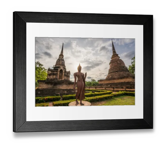 Framed Print : Sukhothai Historical Park Framed Print : Sukhothai Historical Park