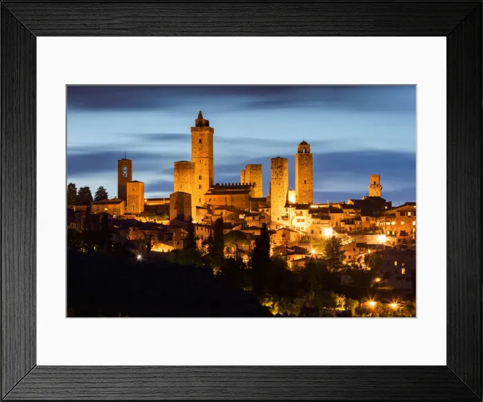 Framed Print : San Gimignano Framed Print : San Gimignano