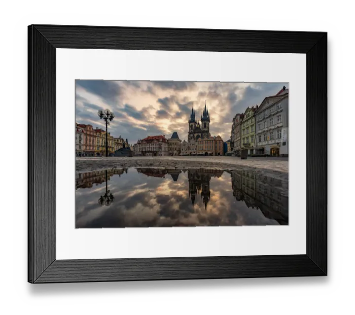 Framed Print : Old Town Square and Tyn Church, Prague, Czech Republic Framed Print : Old Town Square and Tyn Church, Prague, Czech Republic