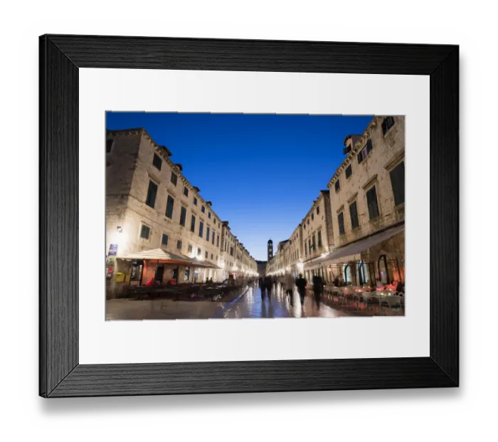 Framed Print : Dubrovnik Old Town, Croatia Framed Print : Dubrovnik Old Town, Croatia
