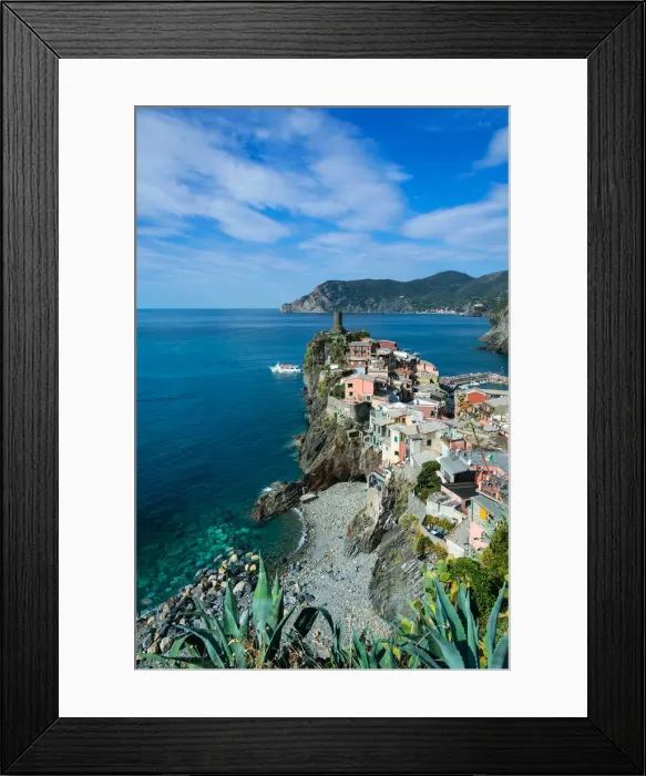 Framed Print : Vernazza, Cinque Terre, Italy