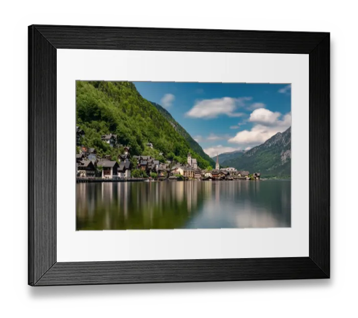 Framed Print : Hallstatt, Austria