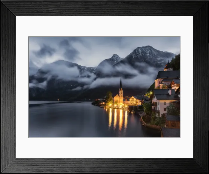 Framed Print : Hallstatt, Austria Framed Print : Hallstatt, Austria